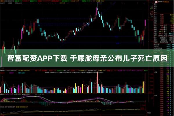 智富配资APP下载 于朦胧母亲公布儿子死亡原因